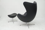 Fritz Hansen Egg Chair & Ottoman von Arne Jacobsen