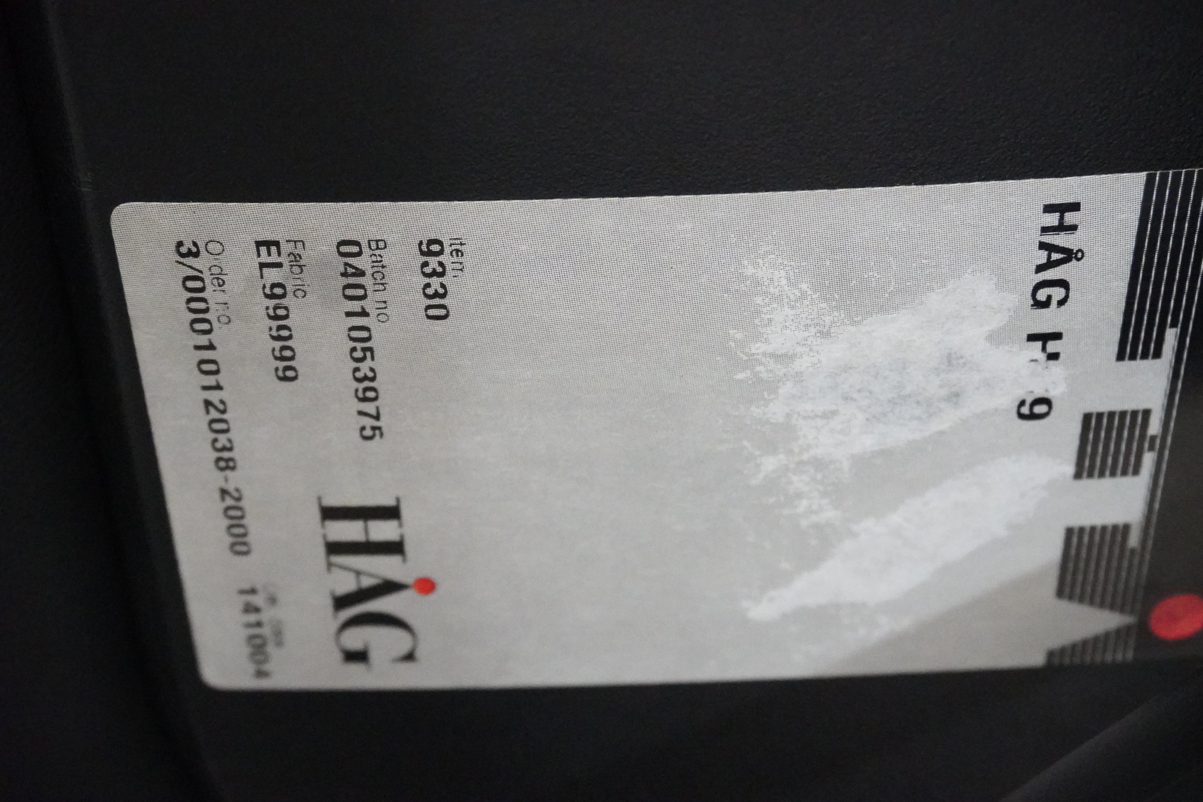 HAG Executive Excellence 9330 Chefsessel Bürostuhl NP 7529