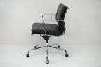 Vitra - Soft Pad Chair EA208 - Leder nero
